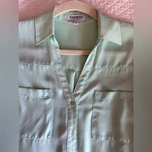 Express collar button down shirt